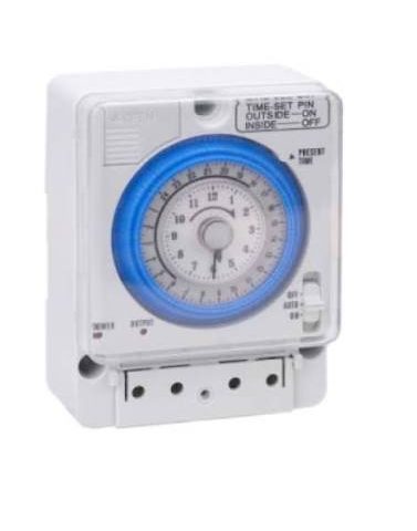 Timer 24H CÓ PIN (Gắn Dinrail) 230V