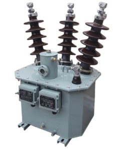 Biến dòng, biến áp đo lường kết hợp ngoài trời ngâm dầu 3 pha 22kV CPT22 - 3ZHXODX-1