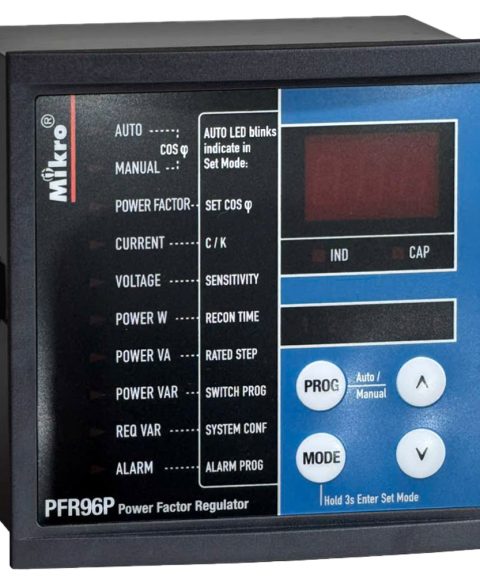 Bộ điều khiển bù công suất phản kháng 6 cấp Mikro PFR96P-415A(RX) chính hãng