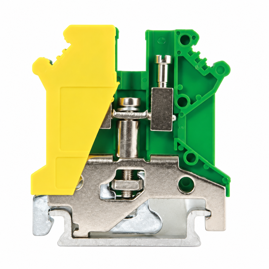 Cầu Đấu Tiếp Địa JUSLKG 6 (Terminal Block Tiếp Địa 1 Tầng 0.2-10mm²)