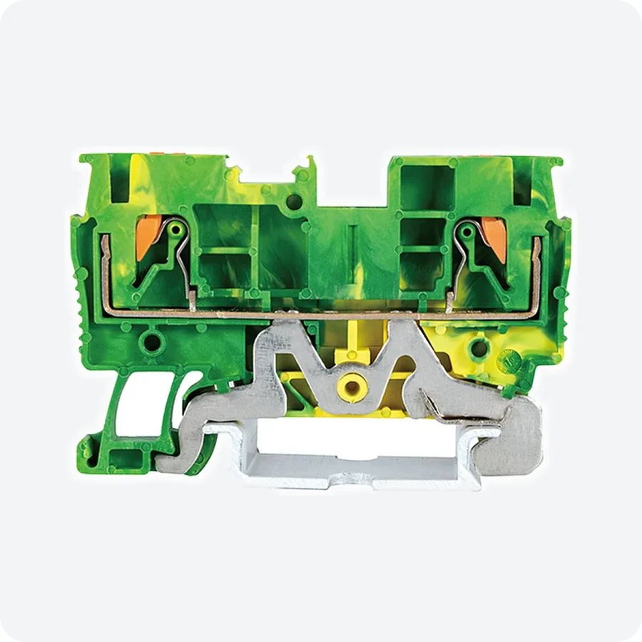 Cầu Đấu Tiếp Địa Push-in JPT 4-PE (0.5 – 6mm²)
