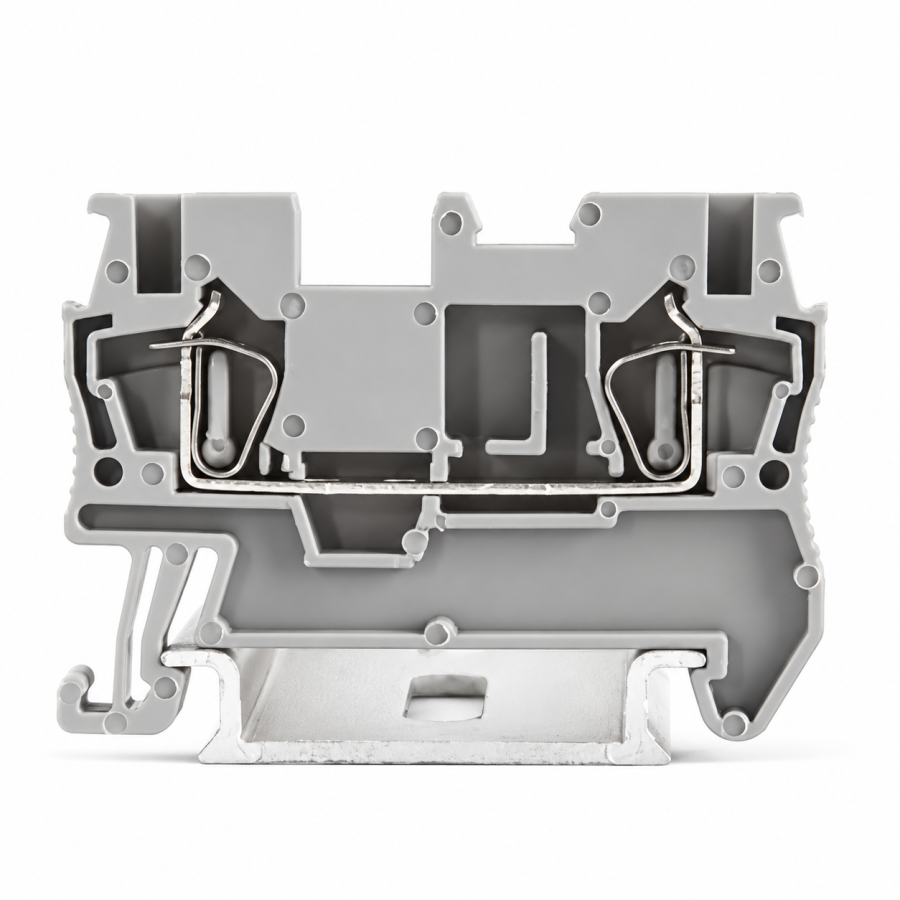 Đầu Nối Cáp 1 Tầng JST4 (0.5-6mm²) Cầu Đấu Tủ Điện Chĩnh Hãng