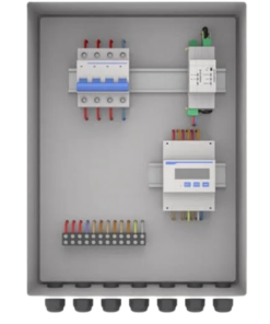 Tủ logger cho hệ XG 3 pha từ 2 đến 5 inverter ( chưa gồm CT)