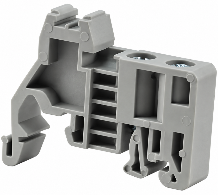 Miếng Chặn Cuối Cầu Đấu E/JUK Lắp Thanh Ray DIN Rail 35mm