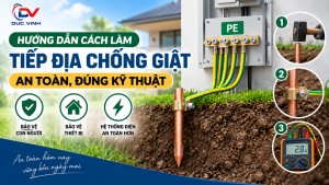 Hướng dẫn cách làm tiếp địa chống giật an toàn, đúng kỹ thuật