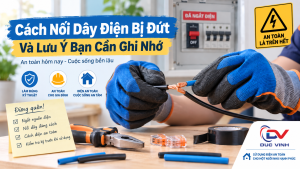 Cách Nối Dây Điện Bị Đứt Và Lưu Ý Bạn Cần Ghi Nhớ