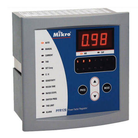 Bộ điều khiển bù công suất phản kháng 12 cấp Mikro PFR120-415-50 PFR120-220-50 chính hãng