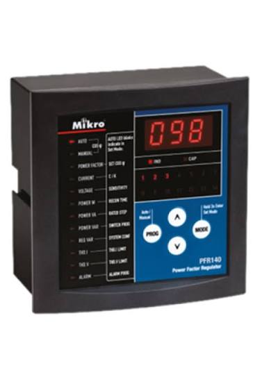 Bộ điều khiển bù công suất phản kháng 14 cấp Mikro PFR140-415A(RX) chính hãng