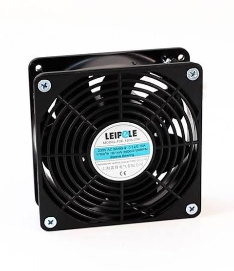 Quạt Hút Tủ Điện F2E-120S-230 Kích Thước 120x120x38mm 230V